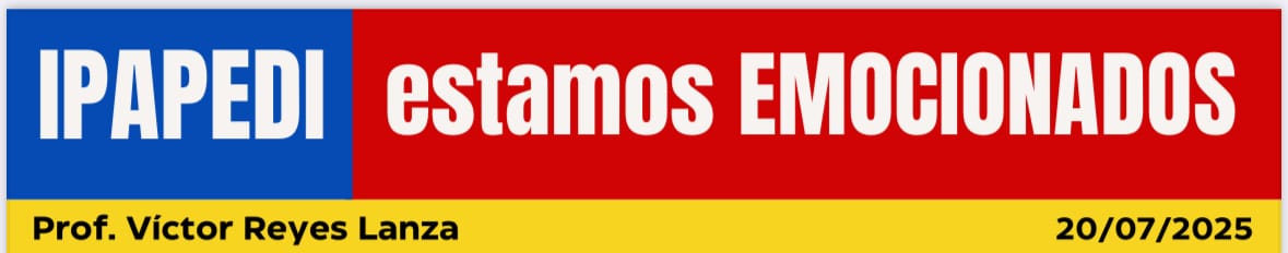 Estamos EMOCIONADOS