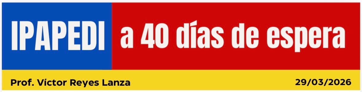 A 40 días de espera.