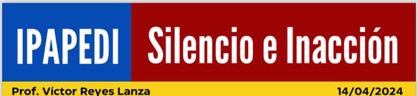 Silencio e Inacción