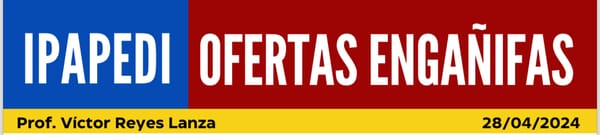 OFERTAS ENGAÑIFAS