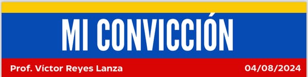 MI CONVICCIÓN