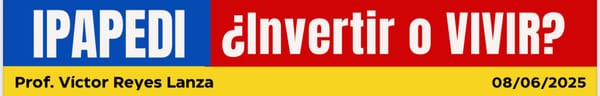 ¿Invertir o VIVIR?