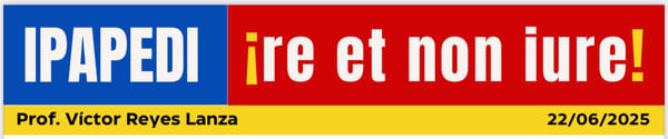 ¡RE ET NON IURE!