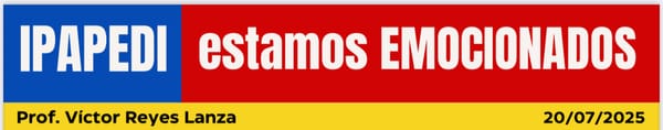 Estamos EMOCIONADOS