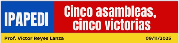 Cinco asambleas, cinco Victorias.