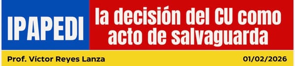 La decisión del CU como acto de Salvaguardia