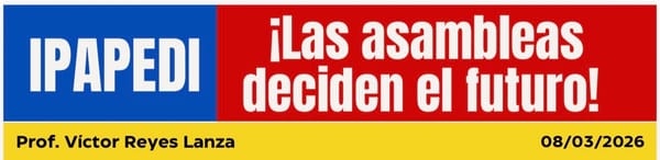 ¡Las asambleas deciden el futuro!