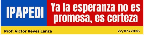 Ya la Esperanza no es promesa, es certeza.